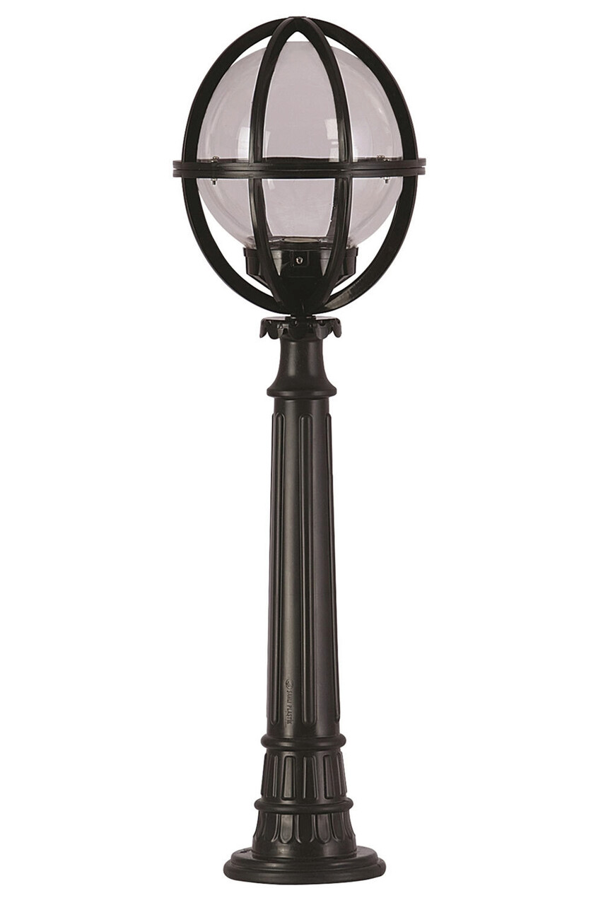Lampadar de exterior, Opviq, 685AVN1111, Negru - imagine 4